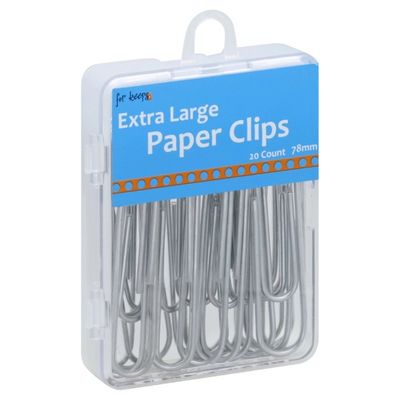 For Keeps Paper Clips, Extra Large