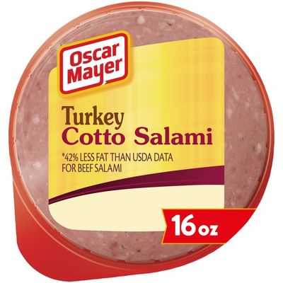 Oscar Mayer Turkey Cotto Salami (16 oz) - Instacart