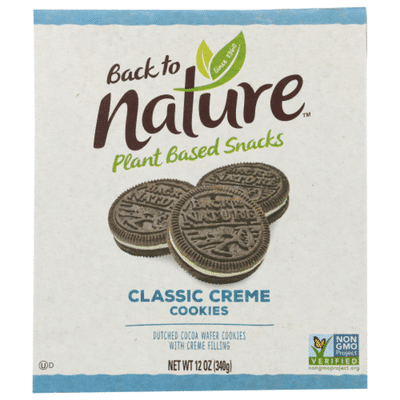Back To Nature Cookies Classic Creme 12 Oz Instacart
