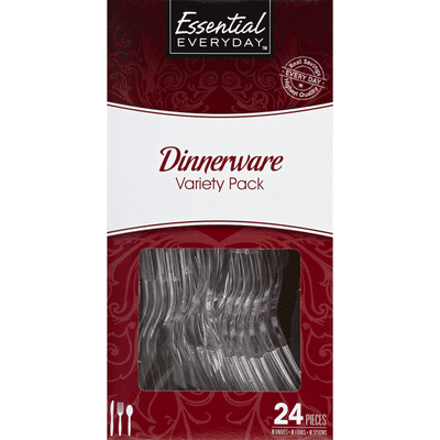 Essential Everyday Dinnerware, Variety Pack