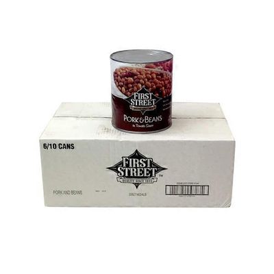First Street Case Of Fancy Pork And Beans