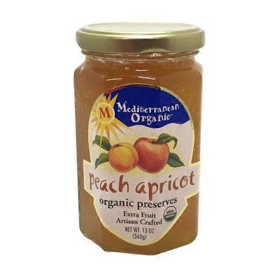 Mediterranean Organic Organic Preserves, Peach Apricot