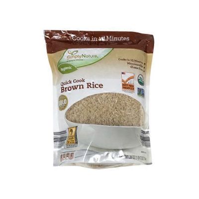 Simply Nature Organic Quick Cook Brown Rice