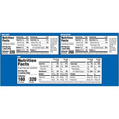 Nabisco Snack Pack Variety Cookies Mix