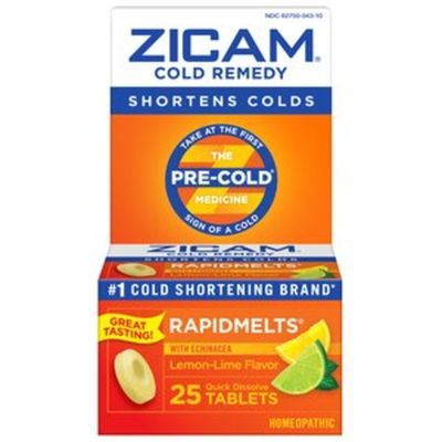 Zicam Cold Remedy, Lemon-Lime Flavor, Quick Dissolve Tablets