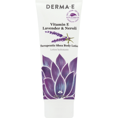 DERMA E Body Lotion, Therapeutic Shea, Vitamin E, Lavender & Neroli
