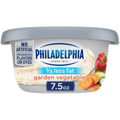 Philadelphia Garden Vegetable Reduced Fat Cream Cheese Spread with a Third Less Fat