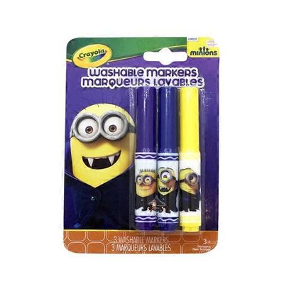 Crayola Minions Gone Batty Washable Pip-Squeaks Markers