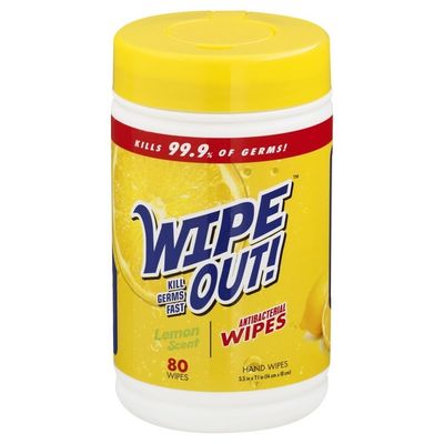Wipe Out Hand Wipes, Antibacterial, Fresh Scent