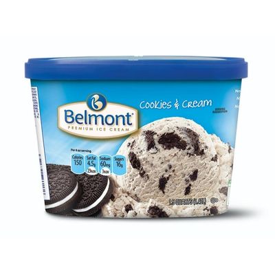 Belmont Cookies & Cream Ice Cream
