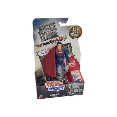 Mattel 6" Justice League Superman Talking Heroes Action Figure