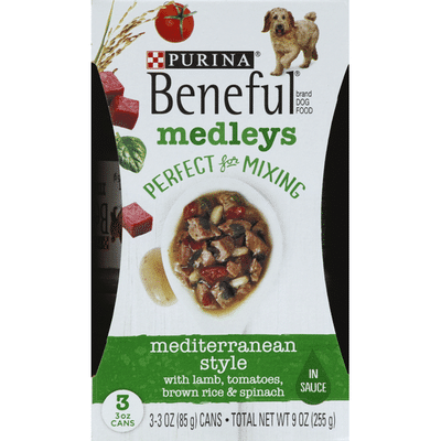 Purina Beneful Wet Dog Food, Medleys Mediterranean Style With Lamb