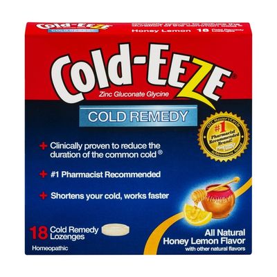 Cold-Eeze Cold Remedy Lozenges Honey Lemon
