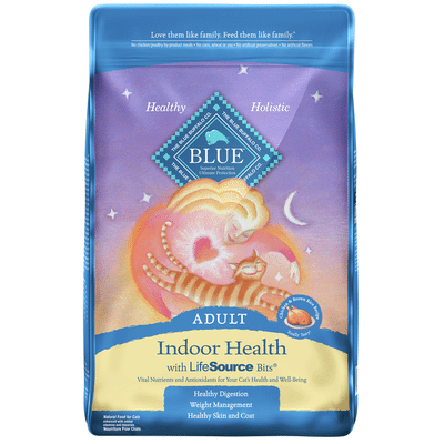 Blue Buffalo Indoor Health Natural Adult Dry Cat Food, Chicken & Brown Rice