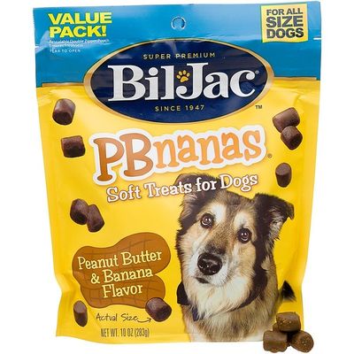 BilJac PBnanas Soft Treats for Dogs