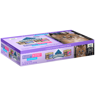 Blue Buffalo Food for Kittens Pate Variety Pack