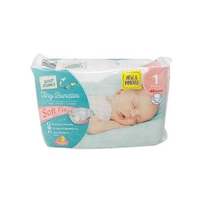 Little Journey Size 1 Diapers Jumbo Pack