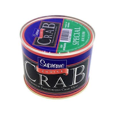 Supreme Choice Premium Pasteurized Crab Meat