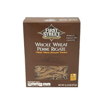 First Street Whole Wheat Penne Rigate