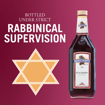 Manischewitz Blackberry Kosher Red Wine
