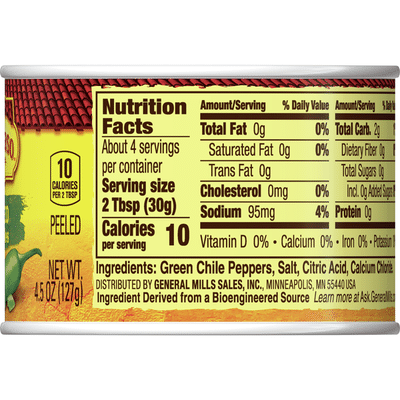 Old El Paso Chopped Green Chiles