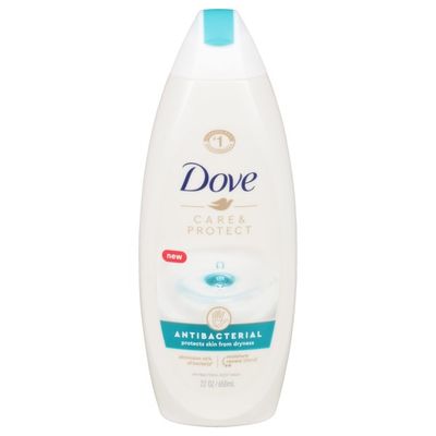 dove care and protect antibacterial body wash