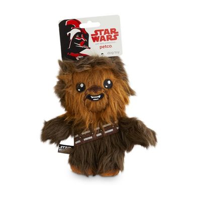 Star Wars Swpc Chebacca Small Flattie Dog Toy