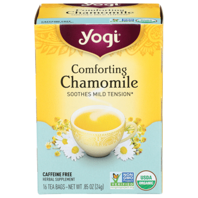 Yogi Tea Herbal Tea, Comforting Chamomile Tea, Soothes Mild Tension