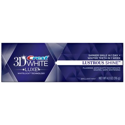 Crest 3d White Luxe Diamond Strong Fluoride Anticavity Brilliant Mint Toothpaste 4 1 Oz Instacart