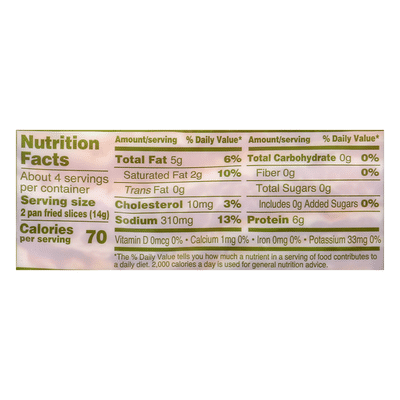 Applegate Hickory Smoked No Sugar Uncured Bacon