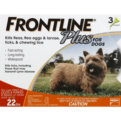 Frontline Flea, Tick & Lice Killer, for Dogs