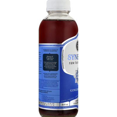 GTs Kombucha, Raw, Gingerberry