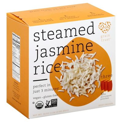 Grain Trust Jasmine Rice, Steamed