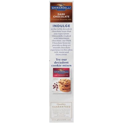 Ghirardelli Chocolate Dark Chocolate Premium Brownie Mix