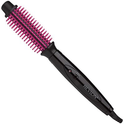 revlon heated curling brush