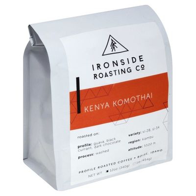 Ironside Roasting Co Coffee, Whole Bean, Profile Roasted, Kenya Komothai