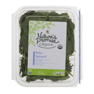 Nature's Promise Organic Baby Spinach