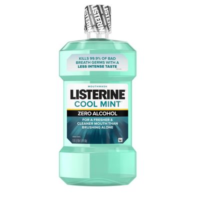 Listerine Zero Alcohol Cool Mint Mouthwash