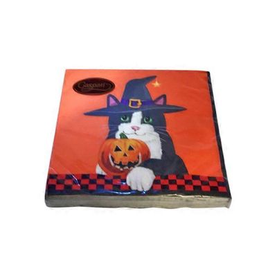 Caspari Licorice Paper Luncheon Napkins