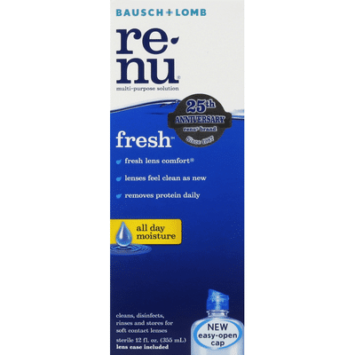 Bausch & Lomb Multi-Purpose Solution, Fresh