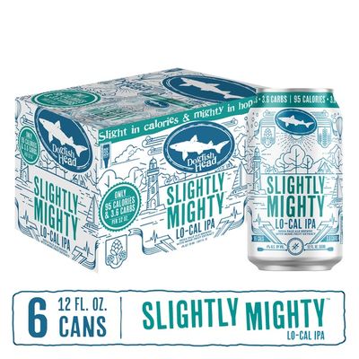 Dogfish Head Slightly Mighty Lo Cal Ipa Beer 12 Fl Oz Instacart