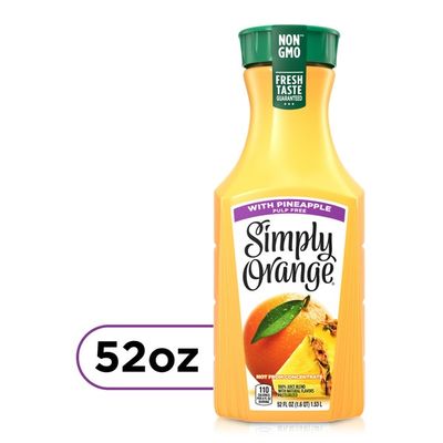 Simply Orange Juice With Pineapple