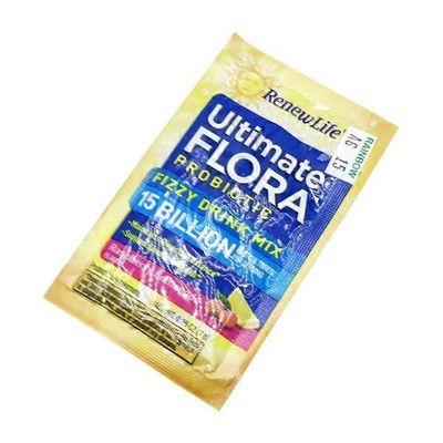 Renew Life Raspberry Lemonade Fizzy Probiotic Drink Mix