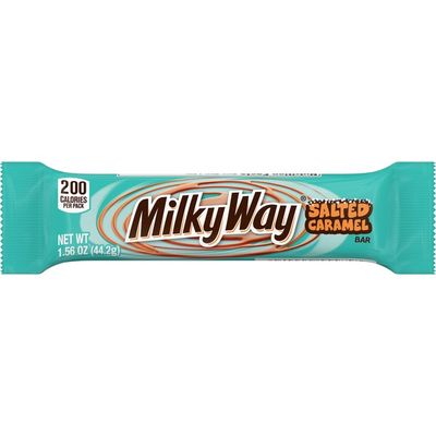 Milky Way Salted Caramel Chocolate Candy Bar (1.56 oz) - Instacart