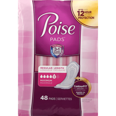 Poise Incontinence Pads