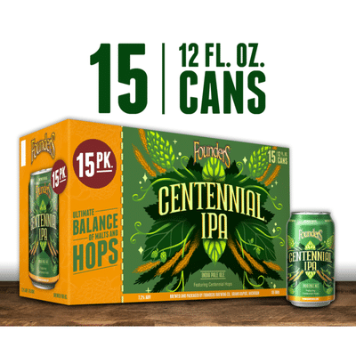 Founders Centennial IPA Beer Cans