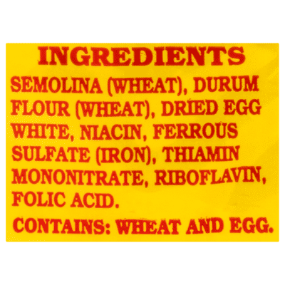 No Yolks Broad Enriched Egg White Pasta