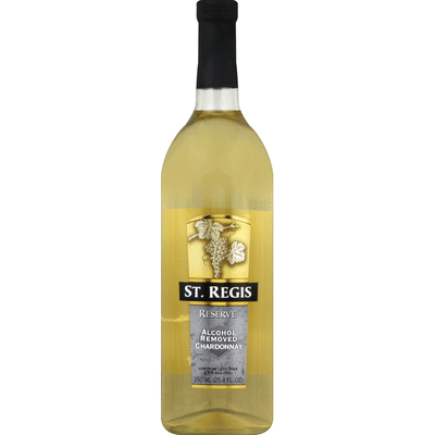 St. Regis Chardonnay, Alcohol Removed