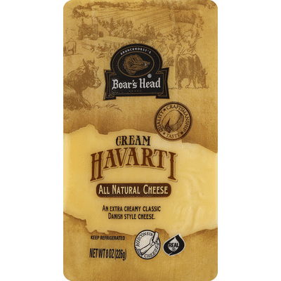 Boar's Head Cheese, Cream Havarti