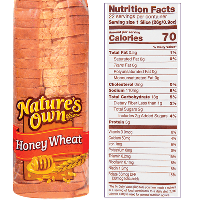 Nature's Own Honey Wheat Bread